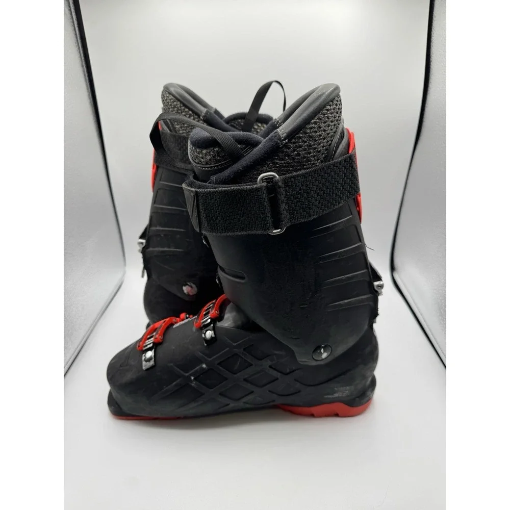 Rossignol 90 All Track Ski Boots Sensor Grip Black Red Mondo Size 27.5 Hike